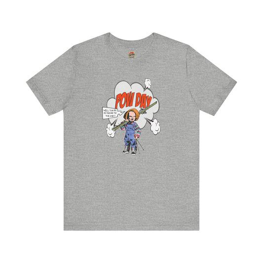 NO FRIENDS ON POWDER DAY TEE